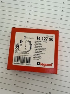 LEGRAND 412790 OROLOGIO GIORNALIERO MICROREX QT11 - Foto 1 di 1