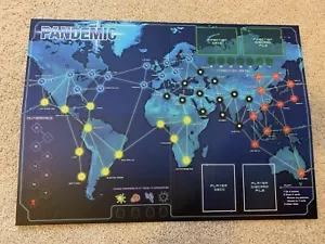 Pandemic Gioco da Tavolo 2012/2013 Gioco da Tavolo di Ricambio - SOLO TAVOLA - Ottimo! - Foto 1 di 3