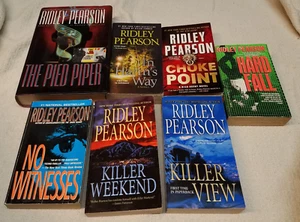 Lot of 7 pb crime bks  by Ridley Pearson series: Walt Fleming & Boldt & Matthews - Picture 1 of 12