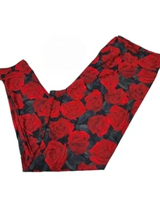 Os LuLaRoe Leggings Halloween leuchtend rote Rosen Spinnen passt 2/10 - Bild 1 von 1
