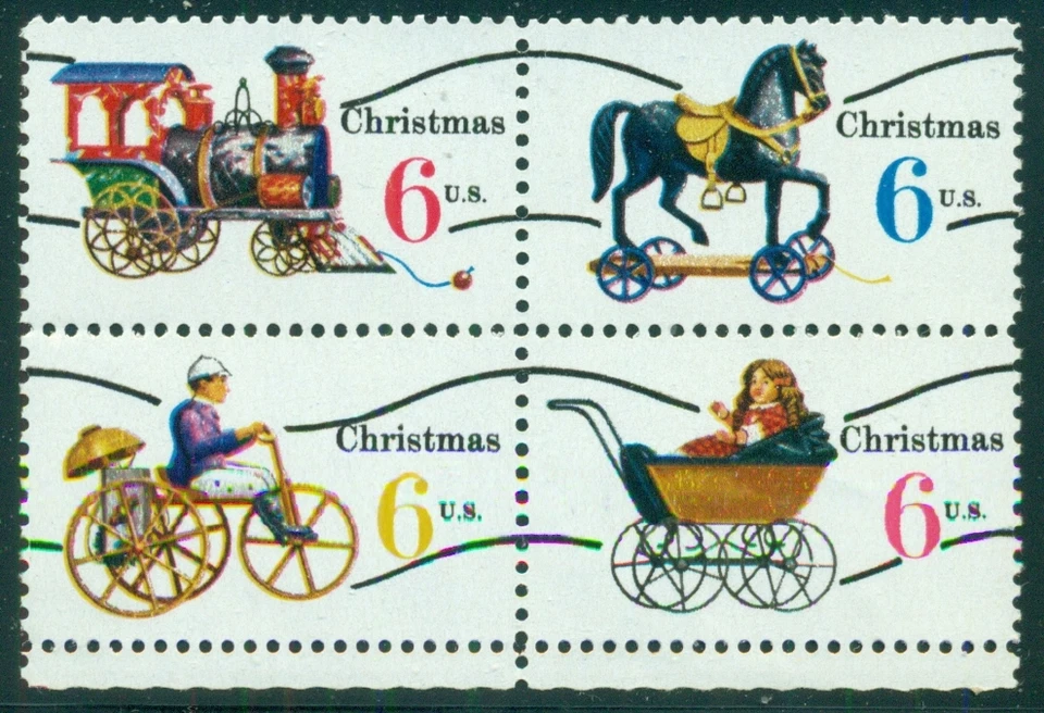 SCOTT #'s 1415a-1418a BLOQUE DE 4, COMO NUEVO, OG, NH, ¡GRAN PRECIO! Foto 1 de 1