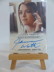 Star Trek Enterprise Season Four 4 Johanna Watts Gannett Brooks Autograph Card - Picture 1 of 3