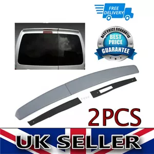 FOR VW CADDY & MAXI 2005-18 REAR TWIN DOOR TRUNK SPOILER SPORTLINE STYLE NEW - Picture 1 of 9
