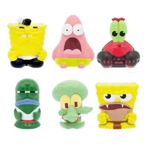 SPONGEBOB SQUAREPANTS 2017 MASH'EMS BARILE CIECO RARO CALZA STUFFER - Foto 1 di 3