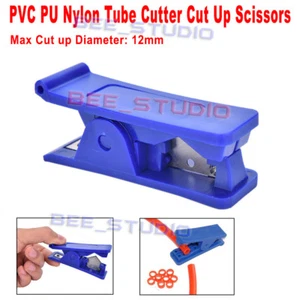 Soft Rubber Silicone PVC PU Nylon Tube Plastic Pipe Hose Cutter Cut Up Scissors - Picture 1 of 5