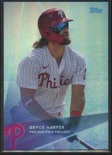 Bryce Harper 2020 Topps X Steve Aoki Wave 1 Rainbow Foil Phillies