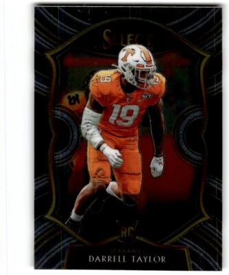 2020 Panini Select Darrell Taylor Rookie #96 Seattle Seahawks - Image 1 of 2