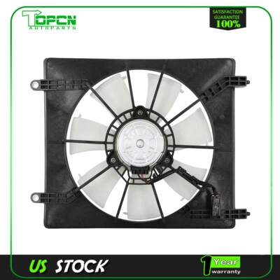 Engine A/C Condenser Cooling Fan Assembly For 2010-2011 2012 Honda Odyssey - Image 1 of 4