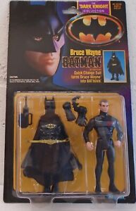 Kenner Dark Knight Collection Bruce Wayne Batman Quick Change Suit Keaton 1990
