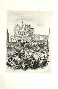THOMAS RENE WILLIAM GRAVURE - Picture 1 of 1