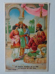 CHROMO IMAGE CHOCOLAT LE PRINCE ACHMED ET LA FEE LE SULTAN ET FILS SERIE 5438: 1 - Foto 1 di 2