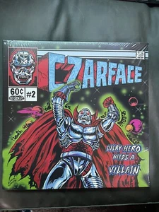 Czarface Every Hero Needs A Villain Vinyl Cyan Blue Split Neon Splatter /250 LE - Picture 1 of 3