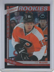 13/14 OPC Philadelphia Flyers Tye McGinn Black Rainbow RC card #552 Ltd #7/100 - Picture 1 of 2