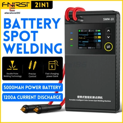FNIRSI SWM-10 Battery Welding Machine/ Mini Spot Welder Machine 18650 Battery