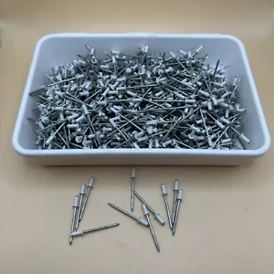 Star Blind Rivets 1/8" Aluminum Body Steel Mandrel Dome Head Qty 1000 - Picture 1 of 4
