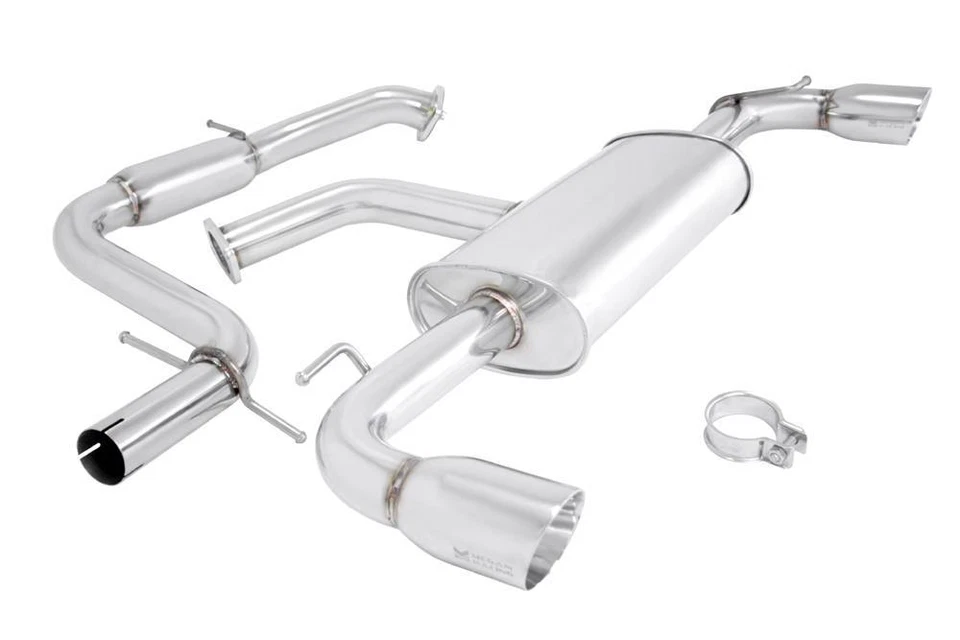 MEGAN OE-RS CATBACK EXHAUST DUAL STAINLESS TIPS FOR 10-13 VOLKSWAGEN GOLF GTI Foto 1 de 1