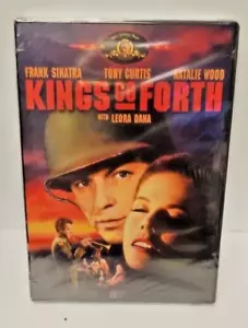 Kings Go Forth (DVD, 2002)1958/ B&W/ Frank Sinatra/ Natalie Wood BRAND NEW - Foto 1 di 1