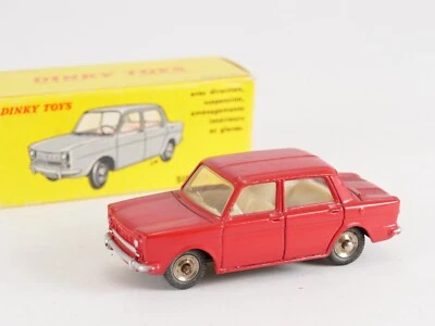 Dinky Toys F N.519 Simca 1000 Rosso IN Scatola - Immagine 1 di 4