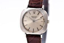 ROLEX Geneve Vintage 18K White Gold Ref. 3652 Cal. 1600 (SO1300)