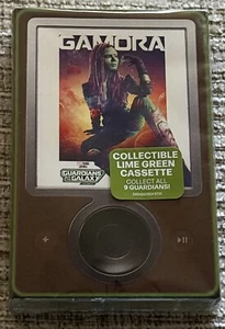 Guardians of the Galaxy Vol 3 Awesome Mix 3 (Lime Green Cassette, 2023) Gamora - Picture 1 of 2