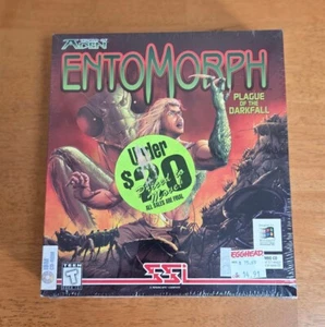 New Sealed World Aden Entomorph SSI CD ROM Windows IBM PC Big Box Game CIB 1995 - Picture 1 of 7