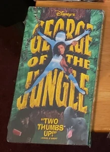 NEW SEALED VHS... Brendan Fraser Disney's George of The Jungle - Picture 1 of 1