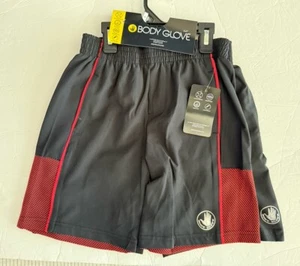 body glove boys size 5 black 2 pack active stretch shorts - Picture 1 of 12