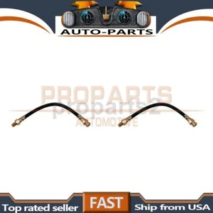 2x Hydraulic Brake Hose Front Kit For 1956 Pontiac Chieftain 5.2L - Picture 1 of 6
