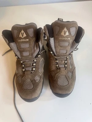 Vasque Hiking Boots Youth Size 4M Brown Waterproof Leather Mesh Trail Shoes - Image 1 of 4