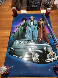 David Gonzales Grafik Homies Original 1997 Poster 23x34 Homie / Auto - Bild 1 von 4