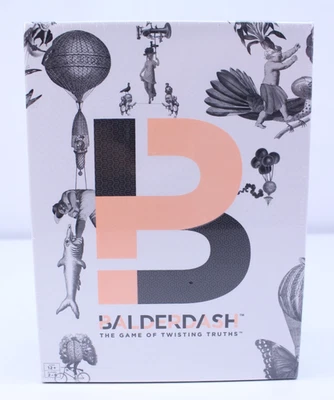 NEW Balderdash Mattel Games Twisting Truths Adult Party Bluff 2016 SEALED 12+ - Image 1 of 4