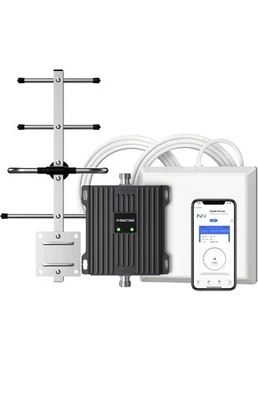 Anntlent 5 Band Cell Phone Signal Booster GSM 3G 4G LTE Cellular Repeater for... - Image 1 of 4