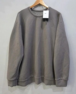 Nike Dri-Fit 24.7 Impossibly Soft Crewneck Brown HQ6964-289 Men's Size XL - Image 1 of 4