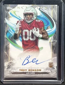 Trey Benson Rookie On Card Auto 2024 Topps Inception Cardinals - Imagen 1 de 2