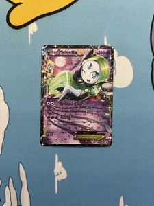 Tarjeta Holo Pokémon Meloetta EX Pokemon Legendary Treasures Radiant RC11/RC25 - Imagen 1 de 2