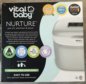 Vital Baby Nurture Pro UV Steriliser & Dryer Boxed. Superb Condition - Picture 1 of 20