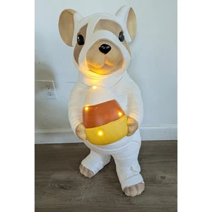🎃 2,5 pies Exterior LED Momia Ratón Caramelo Maíz Halloween Decoración Acentos para el Hogar - Imagen 1 de 22