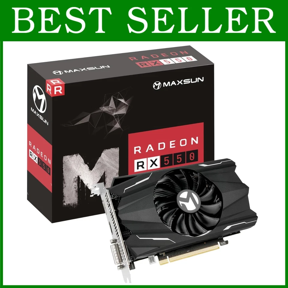 AMD Radeon GPU 128-Bit DirectX 12 Graphics Card - Image 1 of 4