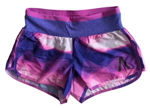 Adidas Aktiv climalite run shorts polyester gd worn cond women UK small 8-10 - Picture 1 of 12