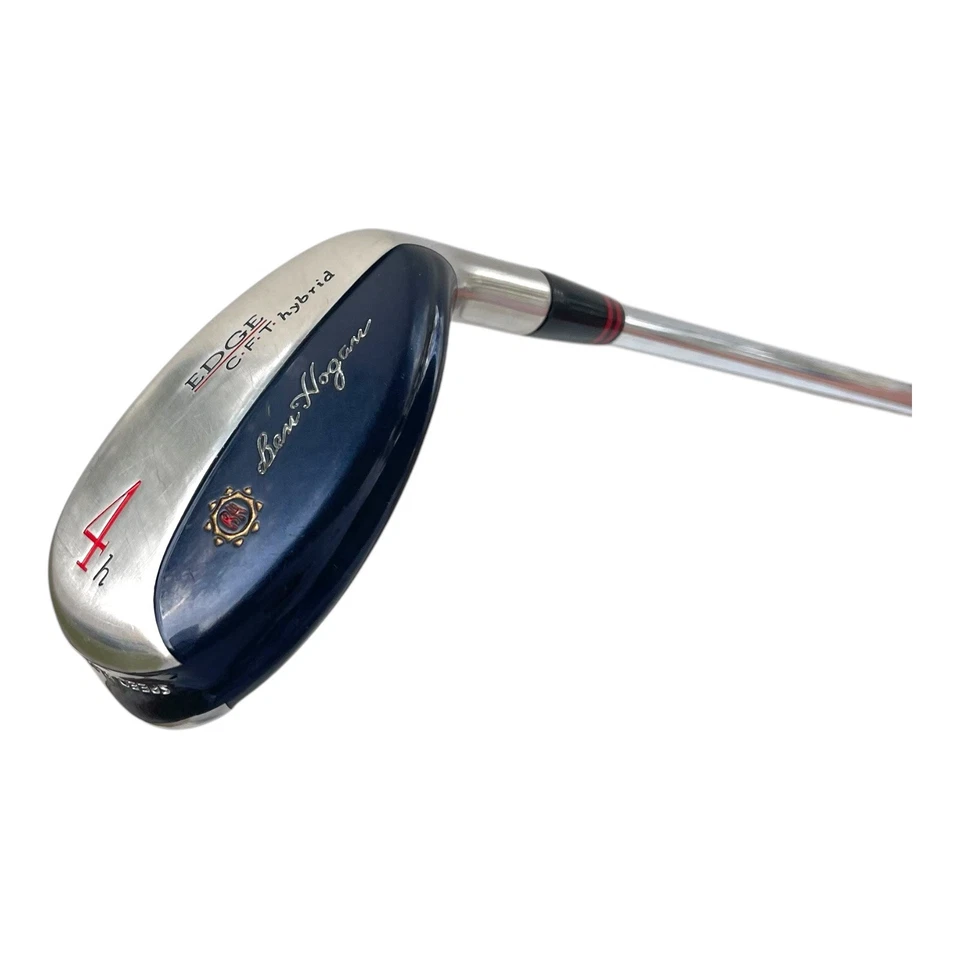 Ben Hogan Edge 4 híbrido 4H ranura de velocidad 24° ápice #3 acero regular 39" diestro agarre nuevo Foto 1 de 4