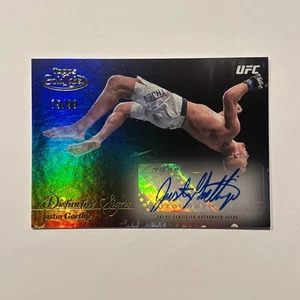 2024 Topps Gold Label UFC Justin Gaethje Distinctive Signs Auto #’d 75/99 - Picture 1 of 2