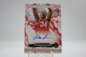 2024 Topps Motif NBA Acrílico Goteo Auto Hakeem Olajuwon/25 - Imagen 1 de 2