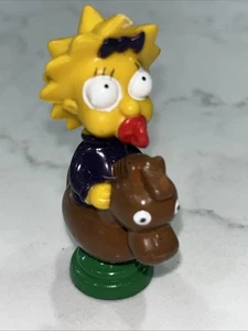 The Simpsons 1992 3D Replacement Chess Piece Purple/Green Maggie Knight - Picture 1 of 2
