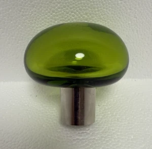 Blenko Glaslampe Endstück - olivgrün - Bild 1 von 4