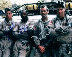 Dan Aykroyd Ramis Hudson Murray foto firmata 8x10 foto autografata con certificato di autenticità - Foto 1 di 1