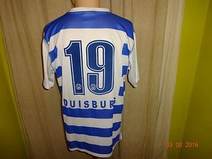 MSV Duisburg maglia originale uhlsport home 2004/05 "ICELINE" + n.19 taglia M- L - Foto 1 di 3