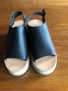 Walnut Wedge Sandal - Picture 1 of 4