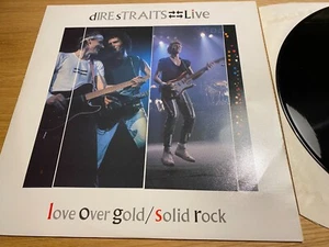 DIRE STRAITS "LOVE OVER GOLD / SOLID ROCK" 1984 U.K. PRESS 12" VERTIGO RECORDS** - Imagen 1 de 24