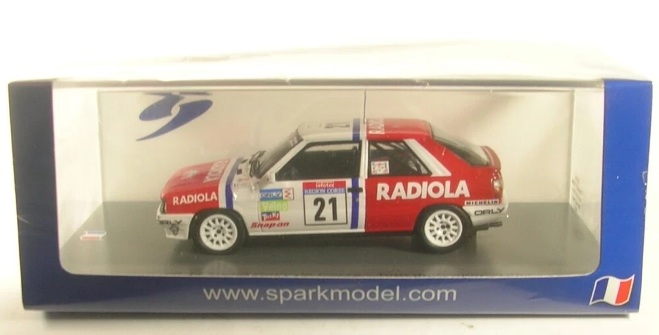 Renault 11 Turbo No.21 Rally Corse - Tour De France 1987 1:43 Spark In OVP - Image 1 of 1