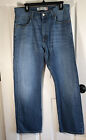 Levis 557 jeans homme 34x32 botte détendue coupe onglet rouge pour hommes (voir photos réelles)